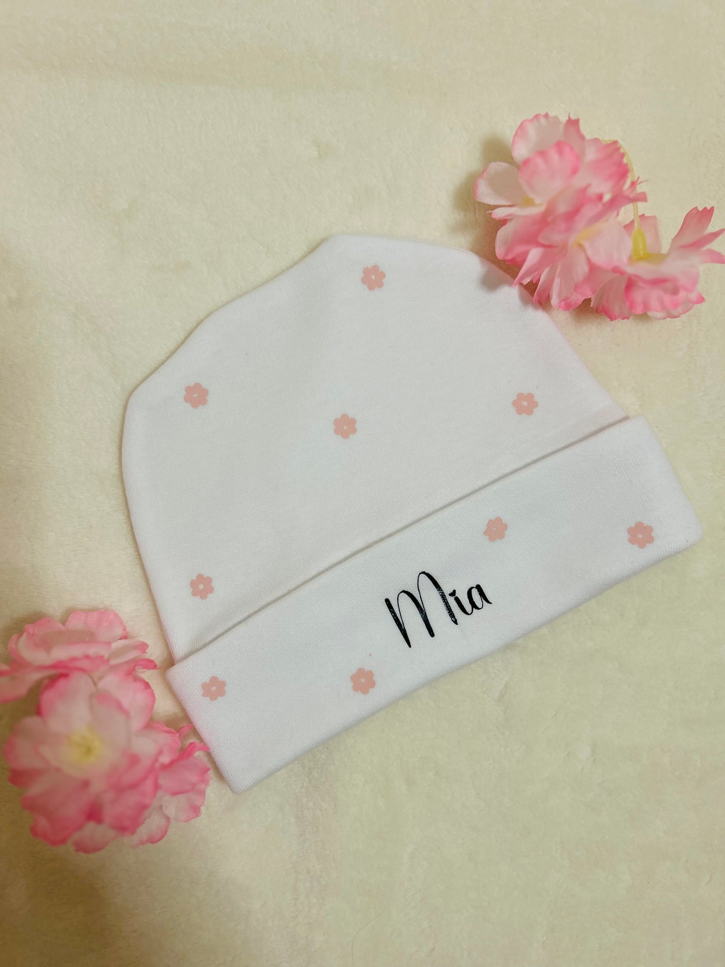 Bonnet prénom 100% personnalisable