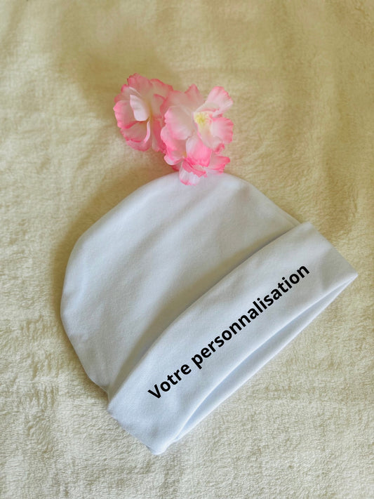 Bonnet 100% personnalisable