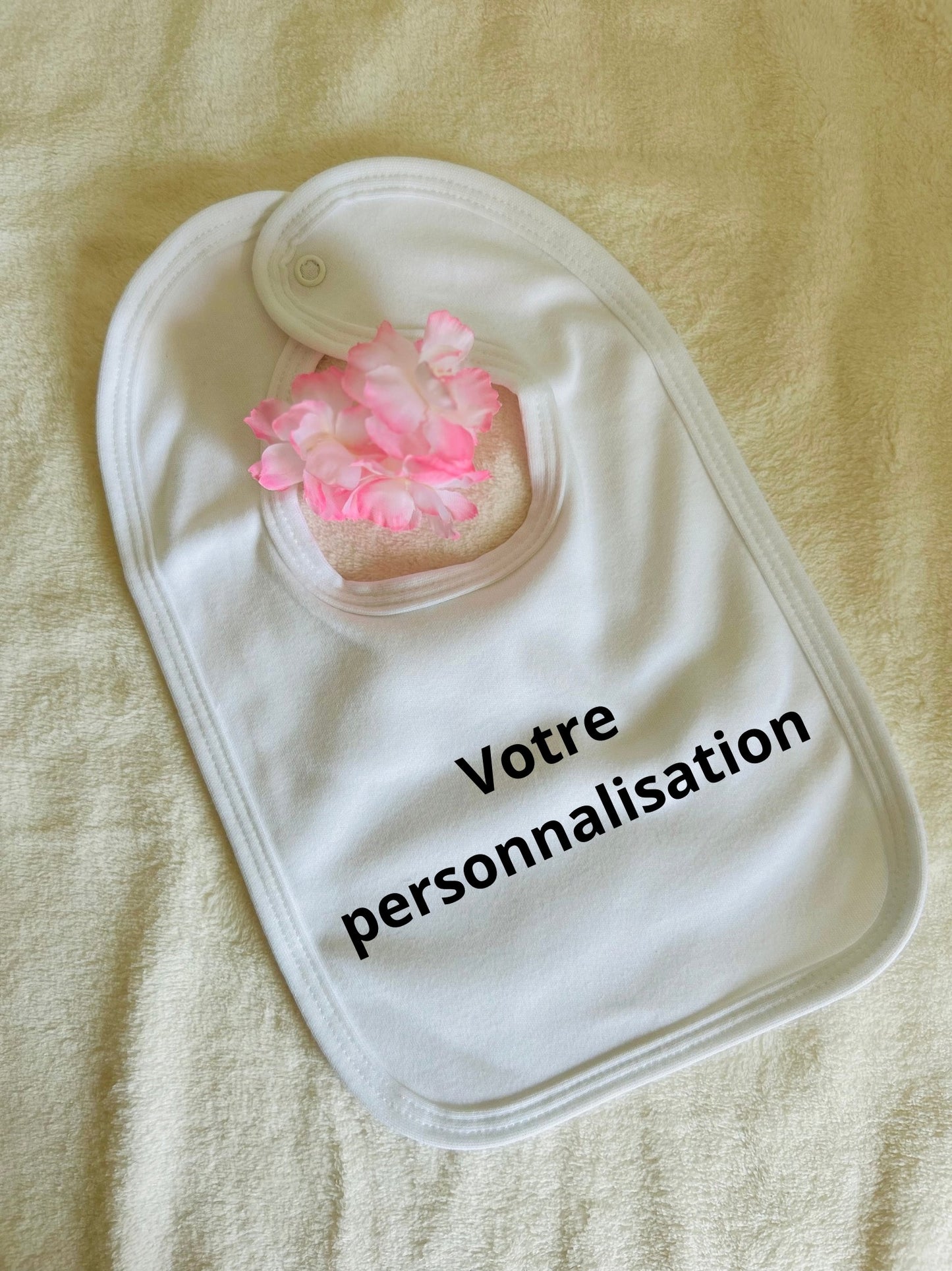 Bavoir 100% personnalisable